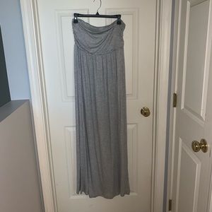 Gray Maxi Dress